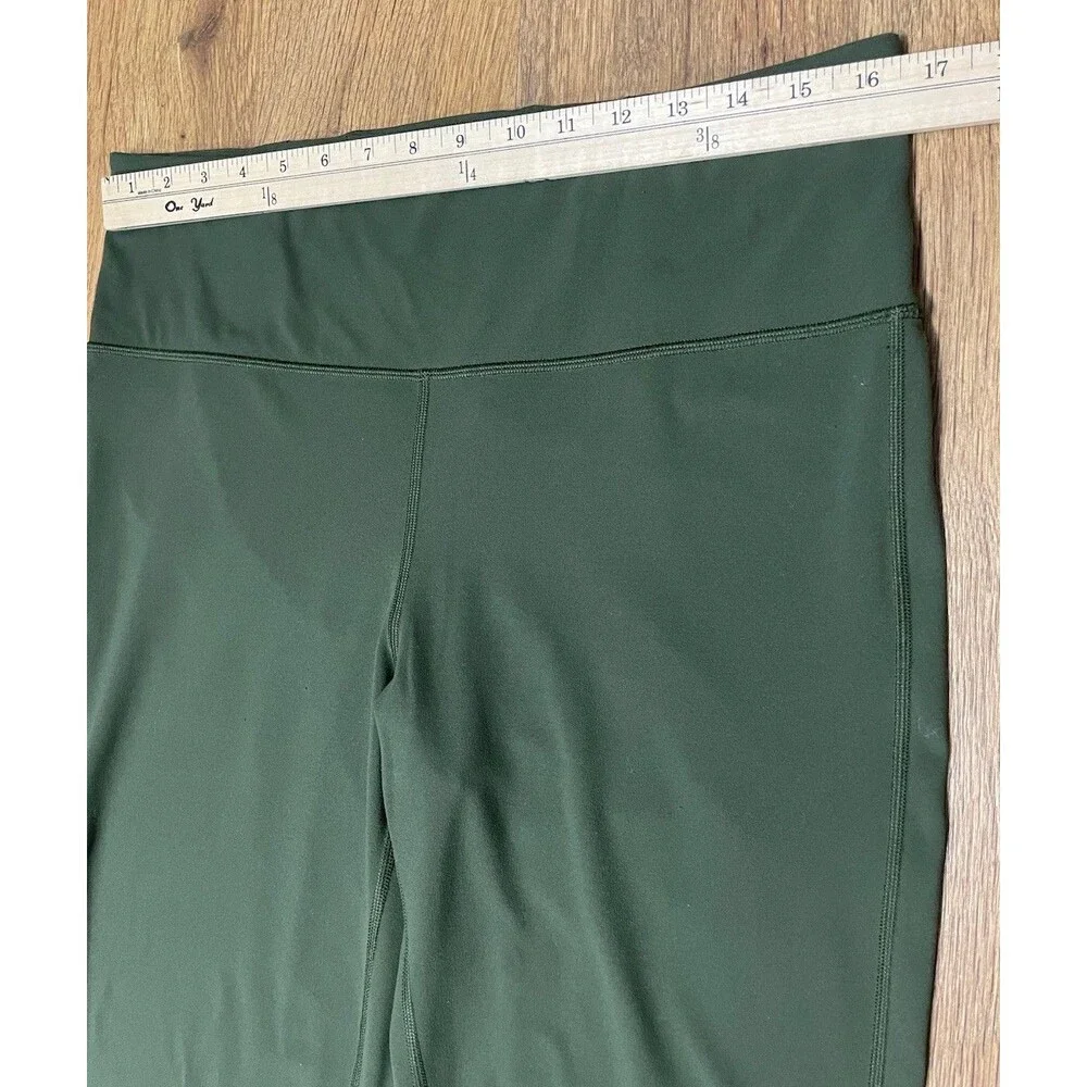 Athleta Elation Split Flare Pant Black High Rise Yoga Leggings